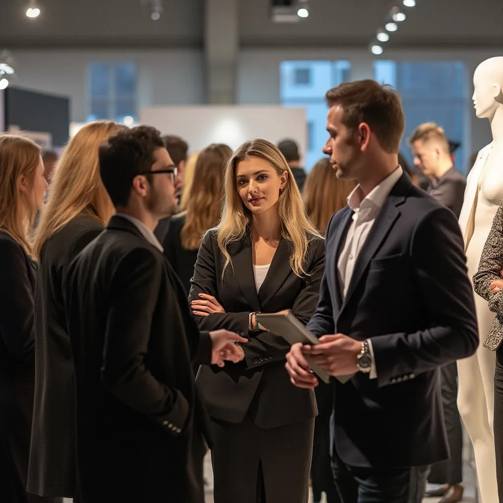 MannStyle team at fashion event