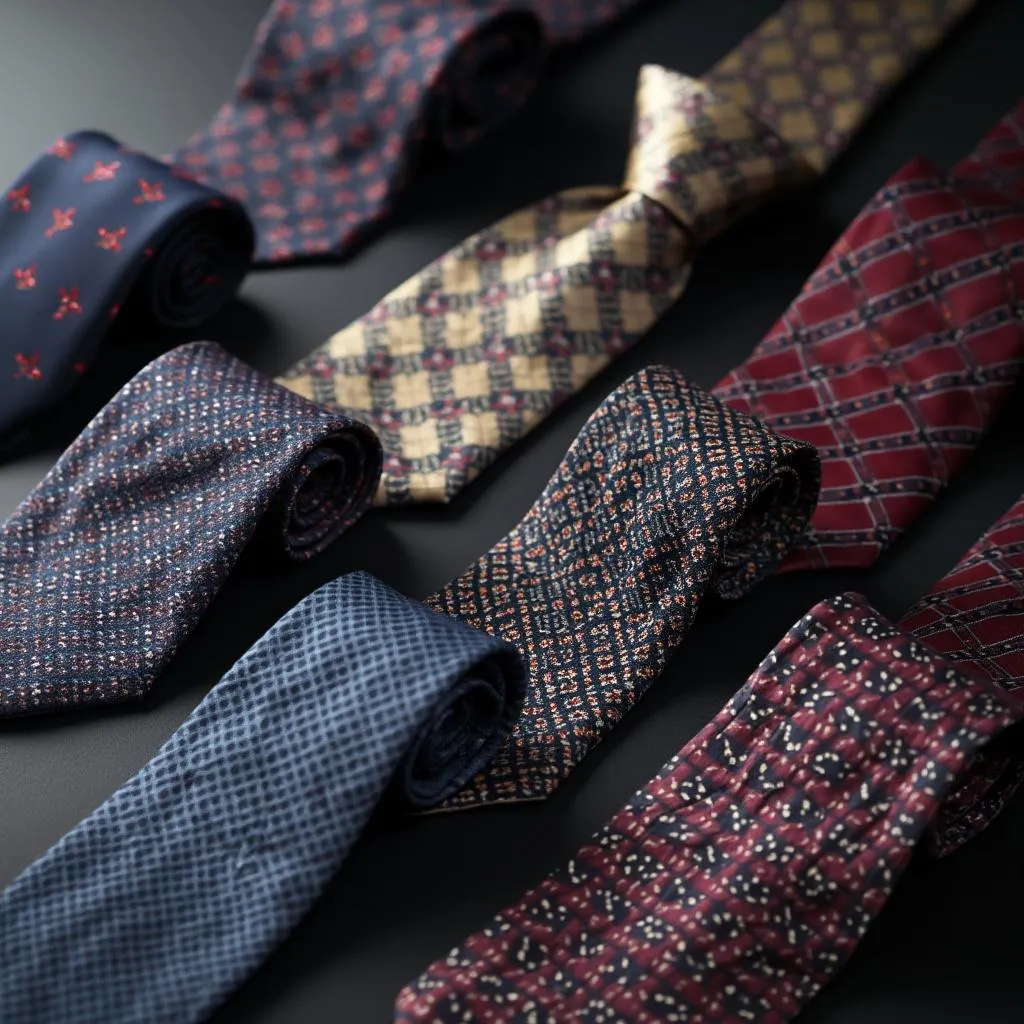 Silk ties collection